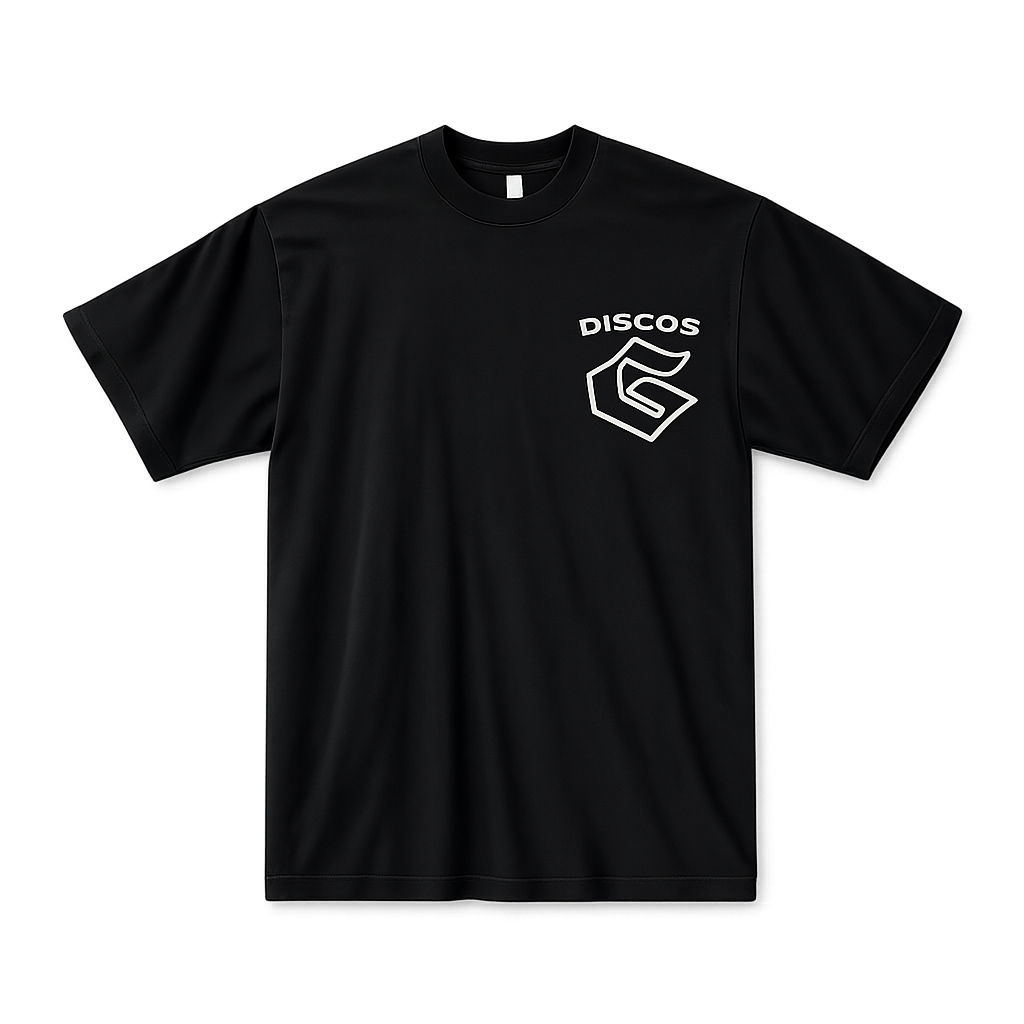 Discos G Black Tee (Pre-Order)