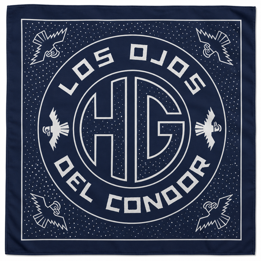 Los Ojos Del Condor Bandana - Navy (Pre-Order)