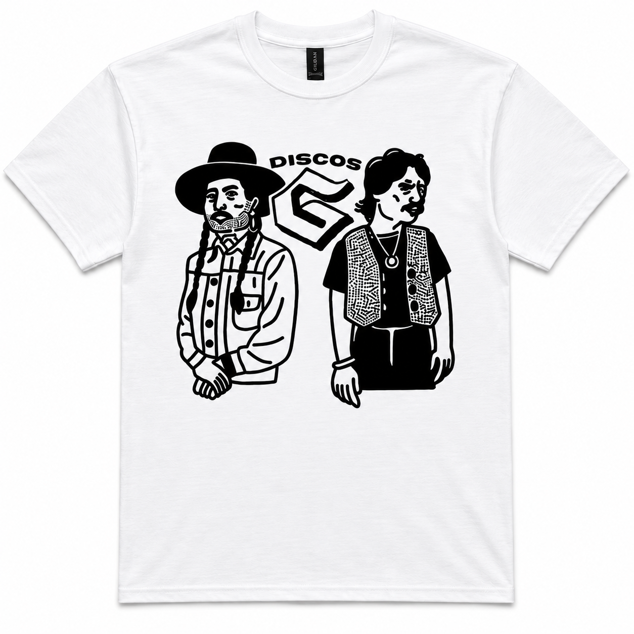 Discos G Cartoon White Tee (Pre-Order)